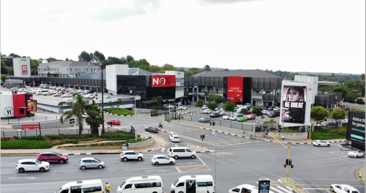 RIVONIA THE WEDGE — Wall wrap in Johannesburg