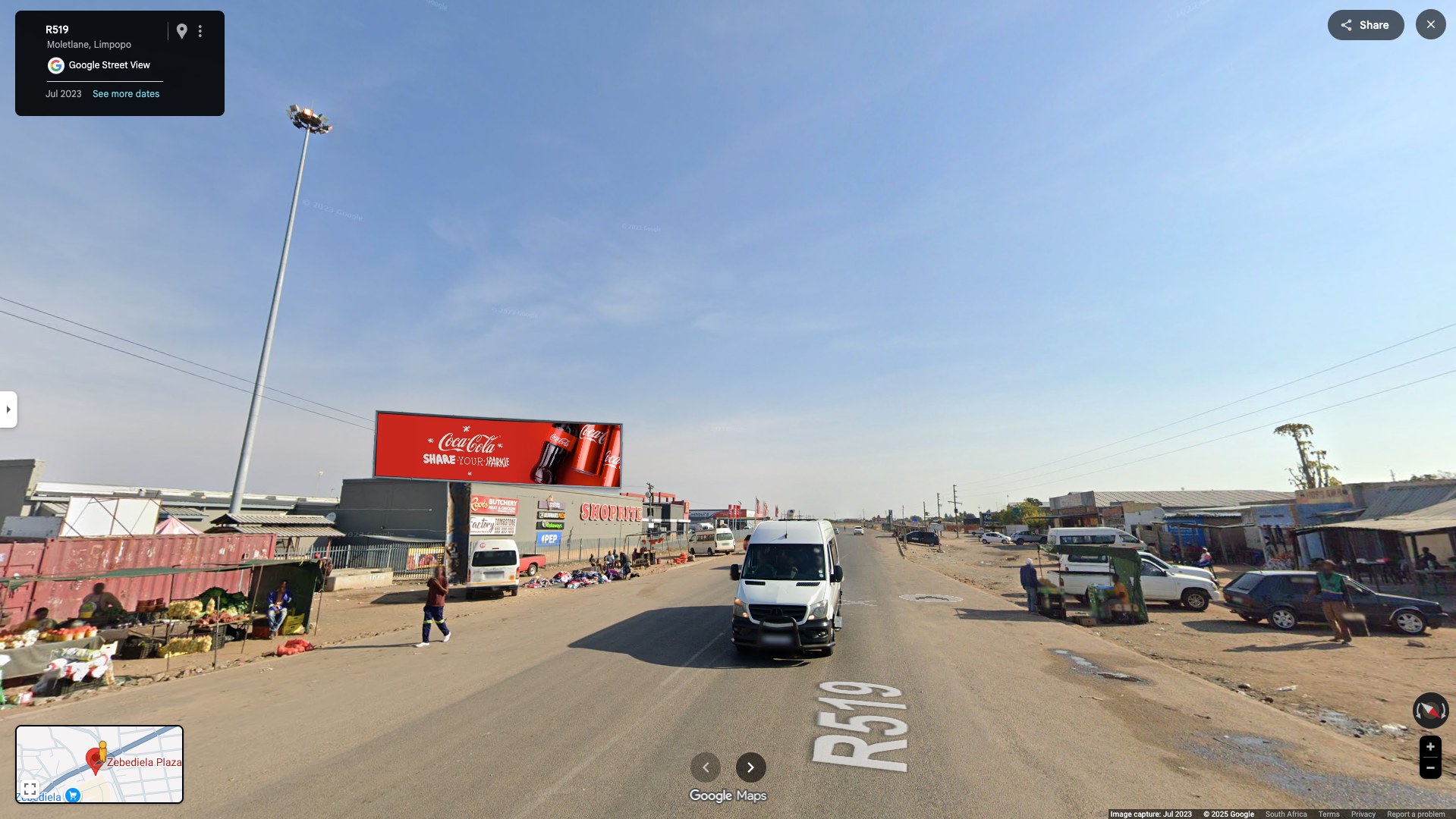 ZEBEDIELA PLAZA, MOLETLANE — Static billboard in Zebediela