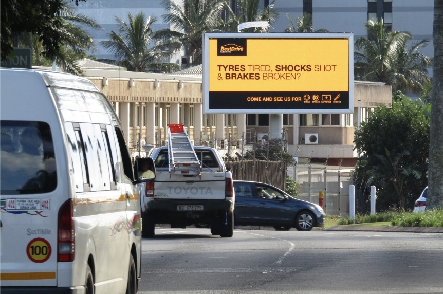 Gateway Mall — Digital billboard in Umhlanga