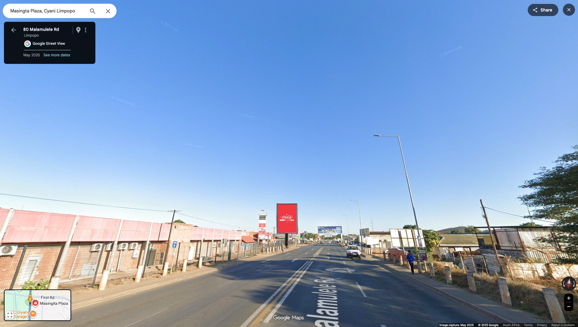 MASINGITA PLAZA, GIYANI — Static billboard on Giyani