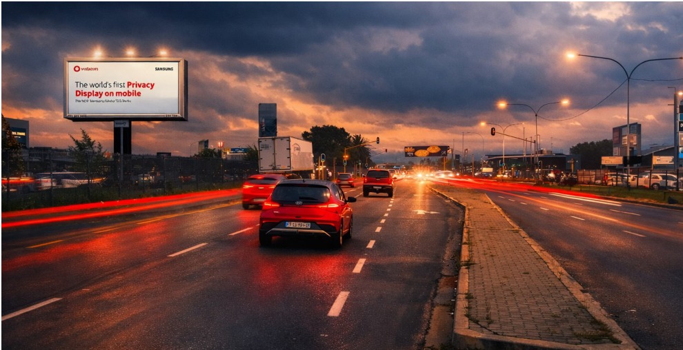 East Point Shopping-Center, Boksburg — Digital billboard on Boksburg