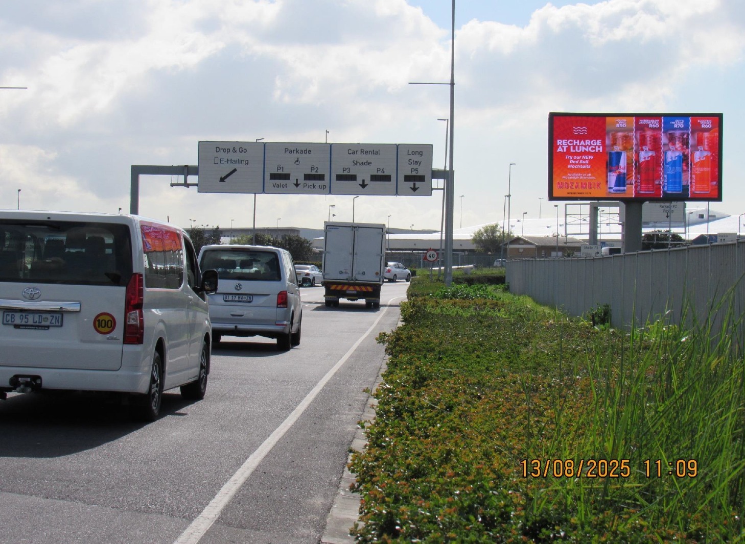 Cape Town International Airport — Digital billboard in Cape Town