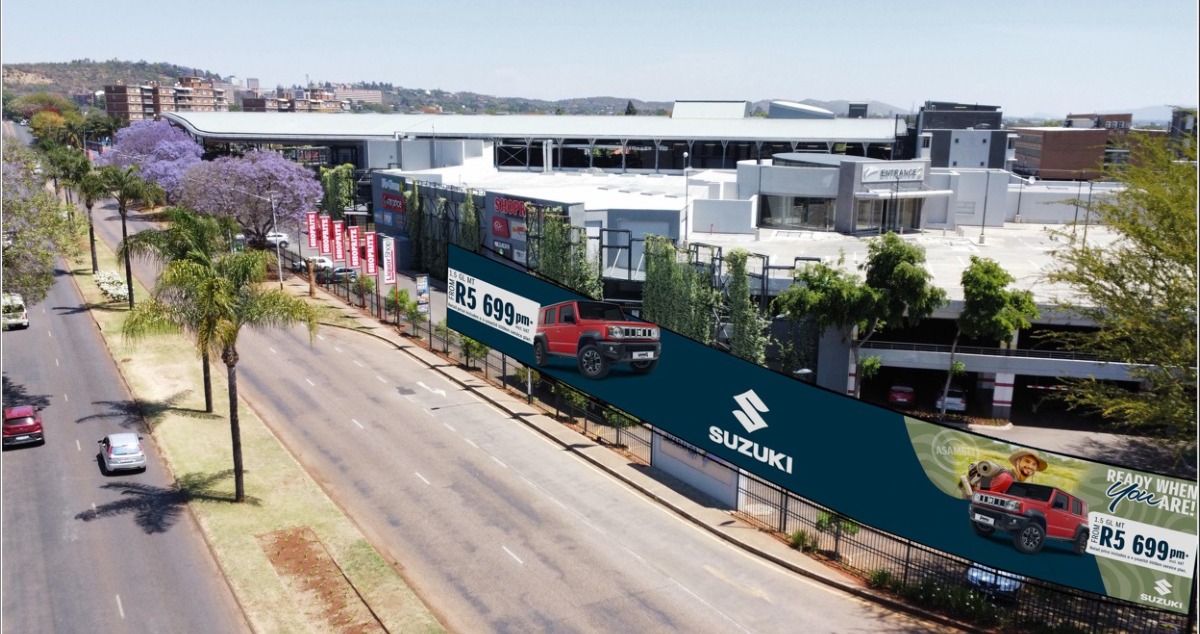 CNR NICO SMITH AND FRATES PRETORIA — Wall wrap in Pretoria