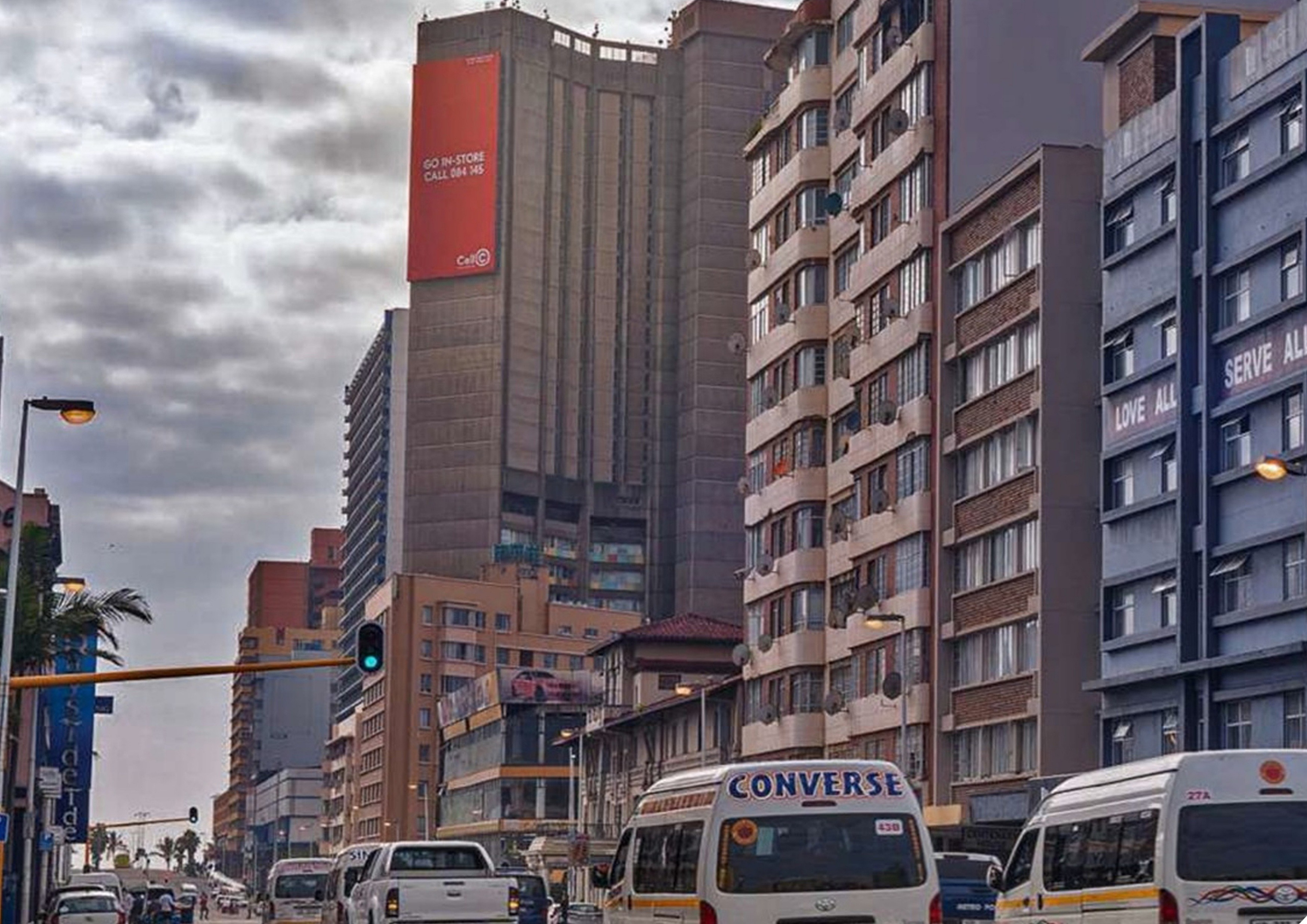 Seaboard — Digital billboard on Durban