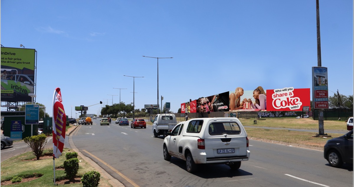 CNR COLLINDER RD AND CHRIS HANI — Wall wrap on Johannesburg