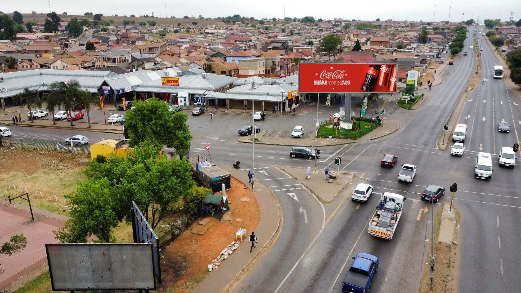 MANGALANI, PROTEA GLEN — Static billboard on Soweto