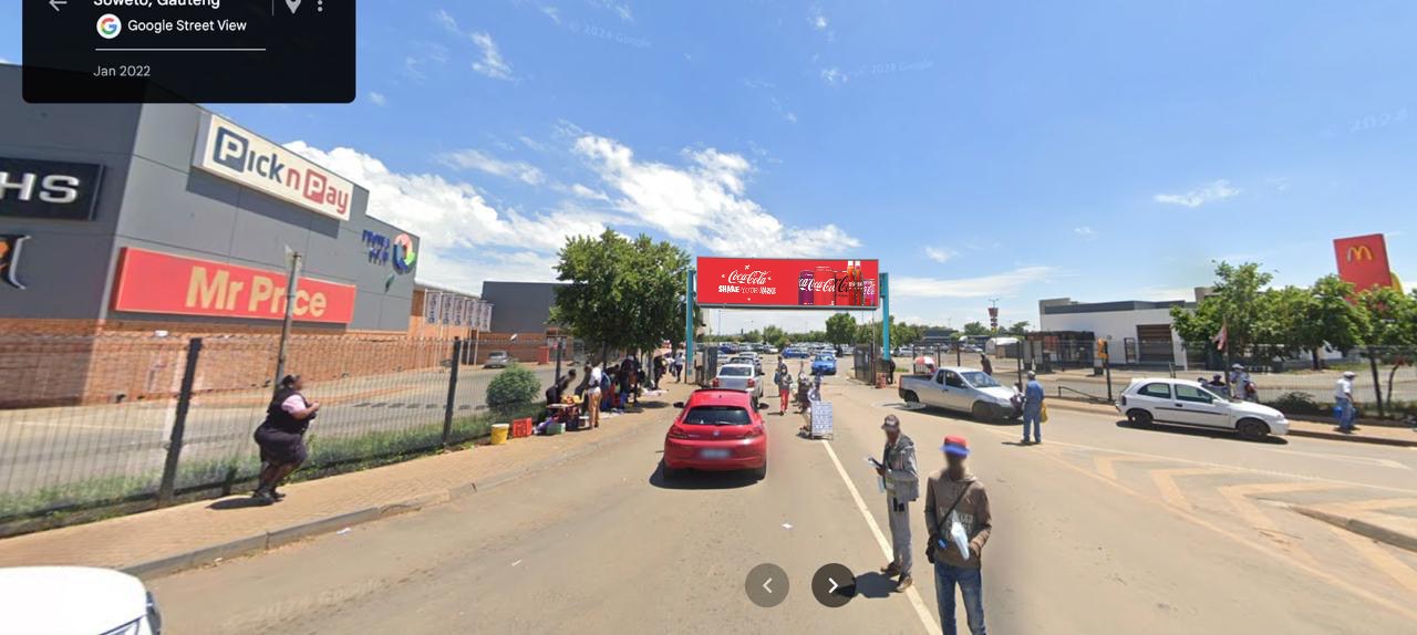 PROTEA GLEN MALL — Static billboard on Soweto