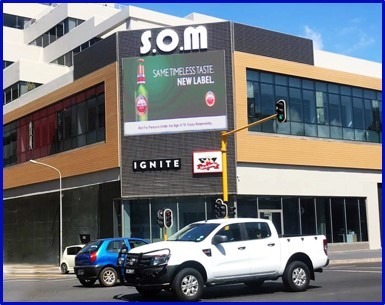 Claremont — Digital billboard in Cape Town