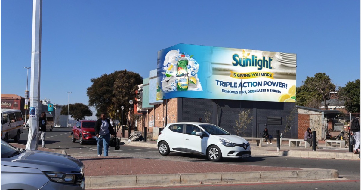 RANDBURG TAXI RANK GAUTENG — Wall wrap on Randburg, Johannesburg